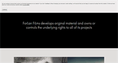 Desktop Screenshot of forlanfilms.com